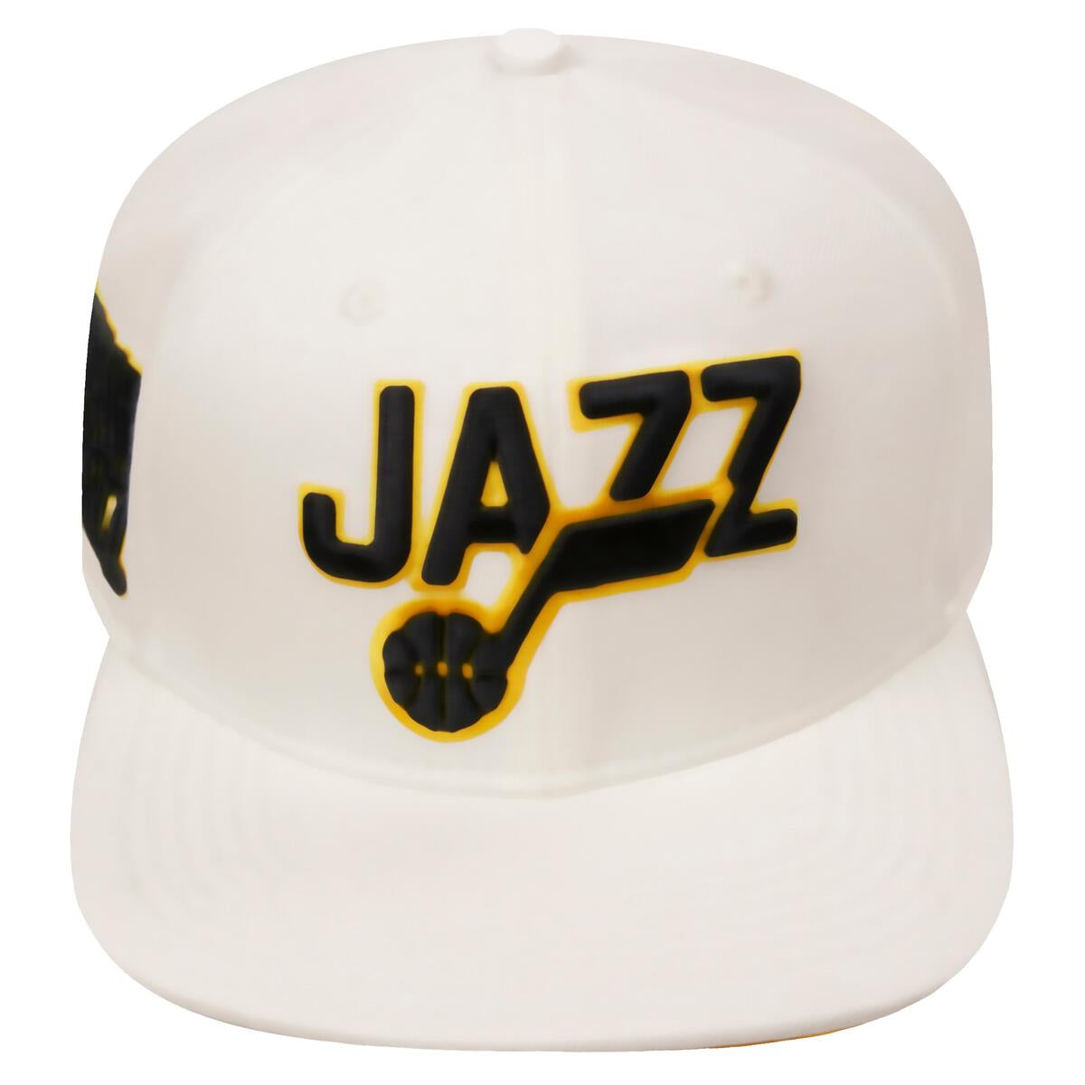 Pro Standard "Utah Jazz Retro Classics Logo" Snapback Hat - White