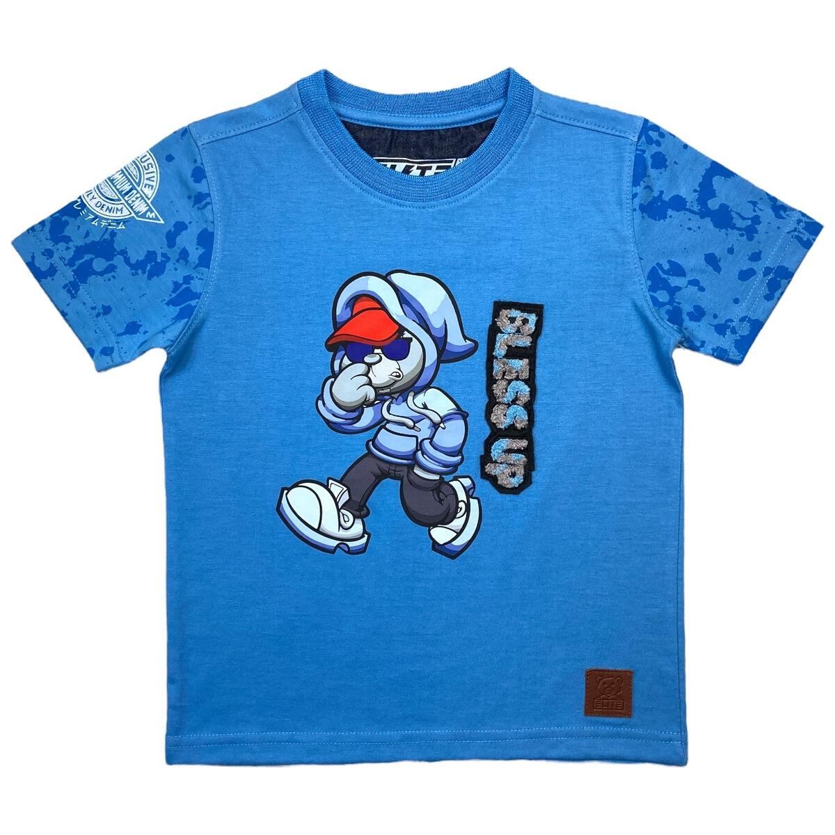 Elite Bless Up Kids T-Shirt - Blue