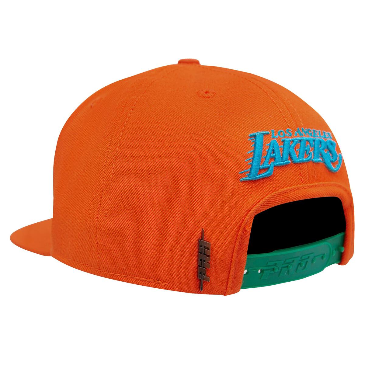 Los Angeles Lakers Neon Wool Snapback Hat