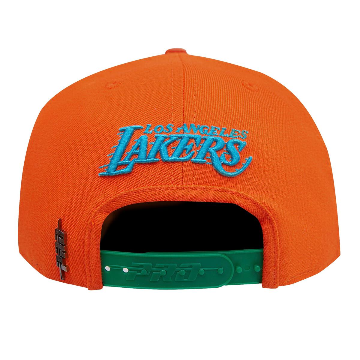Los Angeles Lakers Neon Wool Snapback Hat