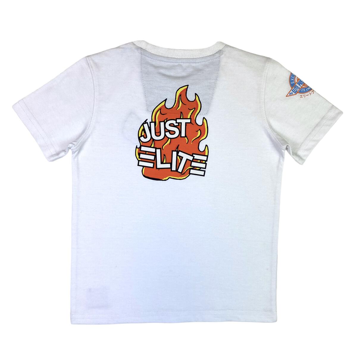 Elite Just Elite Kids Tee T-Shirt - White