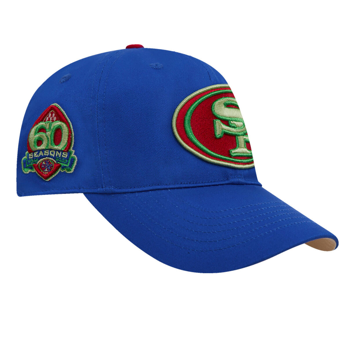 Pro Standard "San Francisco 49Ers Neon Dad Hat" - Blue