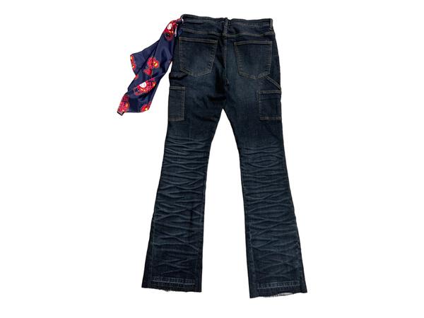 NEW FIELDS DENIM STACKED -DIRTY GREY WASH