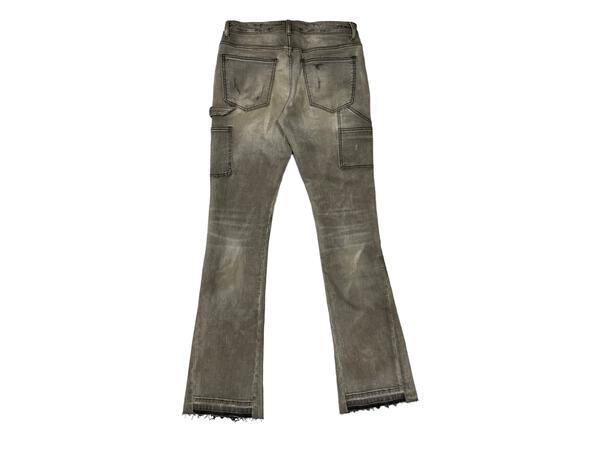 NEW FIELDS DENIM STACKED -DIRTY GREY WASH