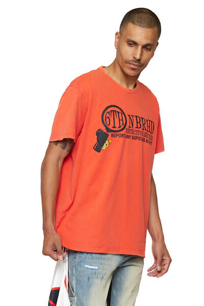 6TH-T6001 DETECTIVE TEE