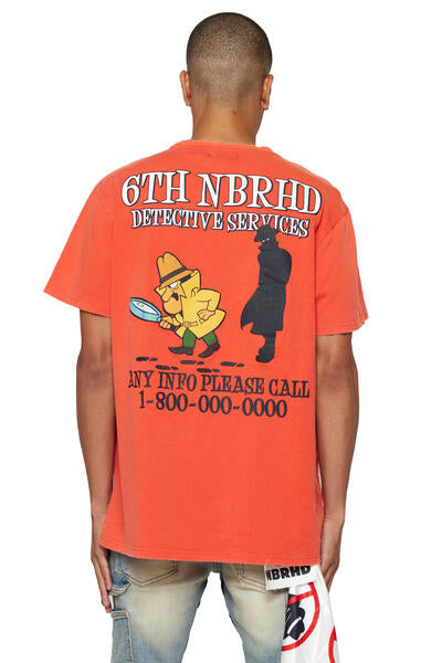 6TH-T6001 DETECTIVE TEE