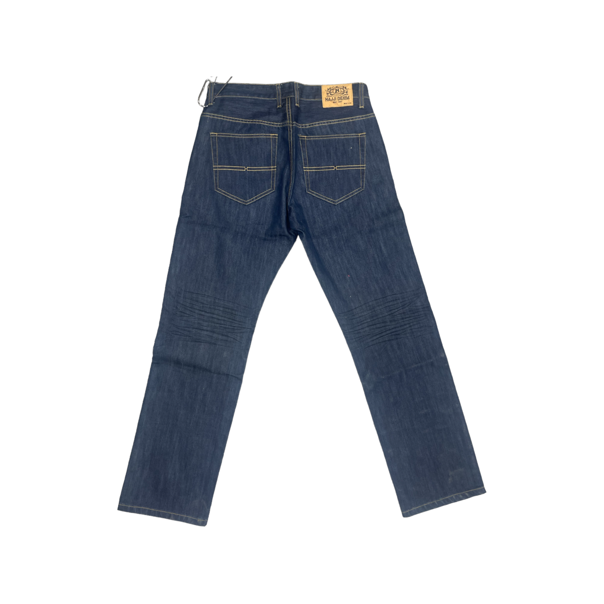 HAJJI DENIM - Men's Non-Stretch Denim - Blue Indigo