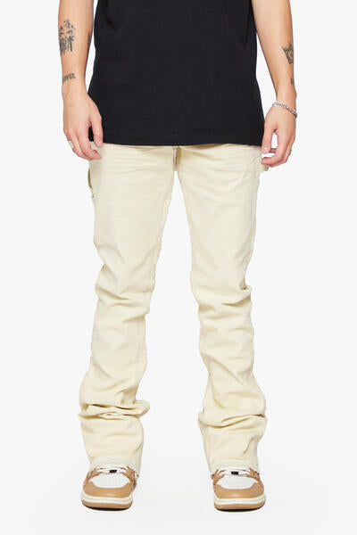 NEW FIELDS DENIM STACKED -DIRTY GREY WASH