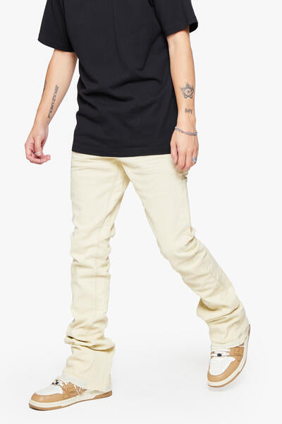 NEW FIELDS DENIM STACKED -DIRTY GREY WASH
