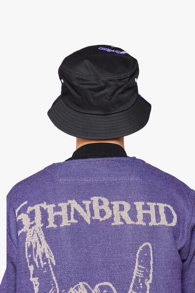 "FinaleRest" Bucket Hat Black