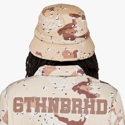 6Th Nbrhd Camo Bucket Hat - Bungee Cord