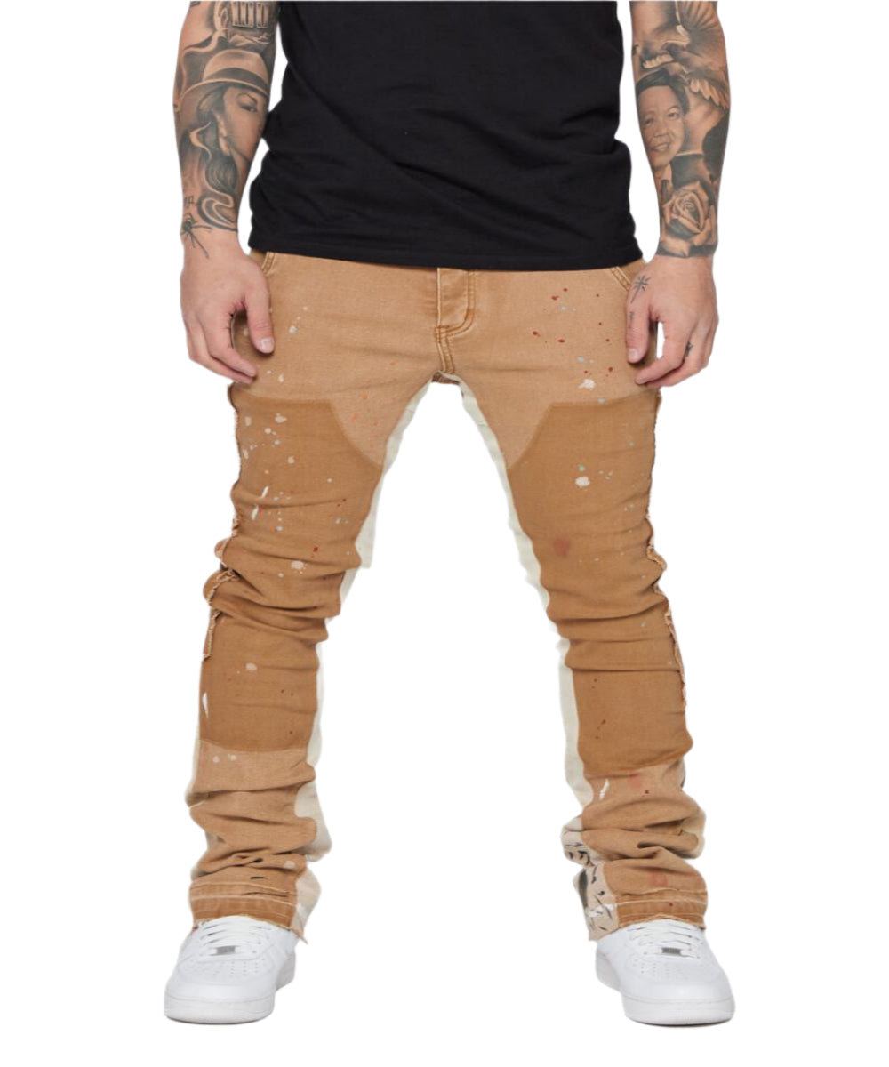 “ALPHA” CAHI STACKED FLARE JEAN