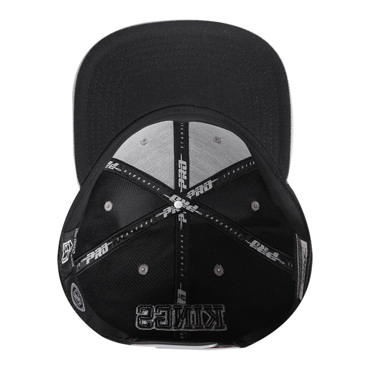 Pro Standard "Retro Classics Logo Wool Blend Pro Six" Snapback Hat - Black