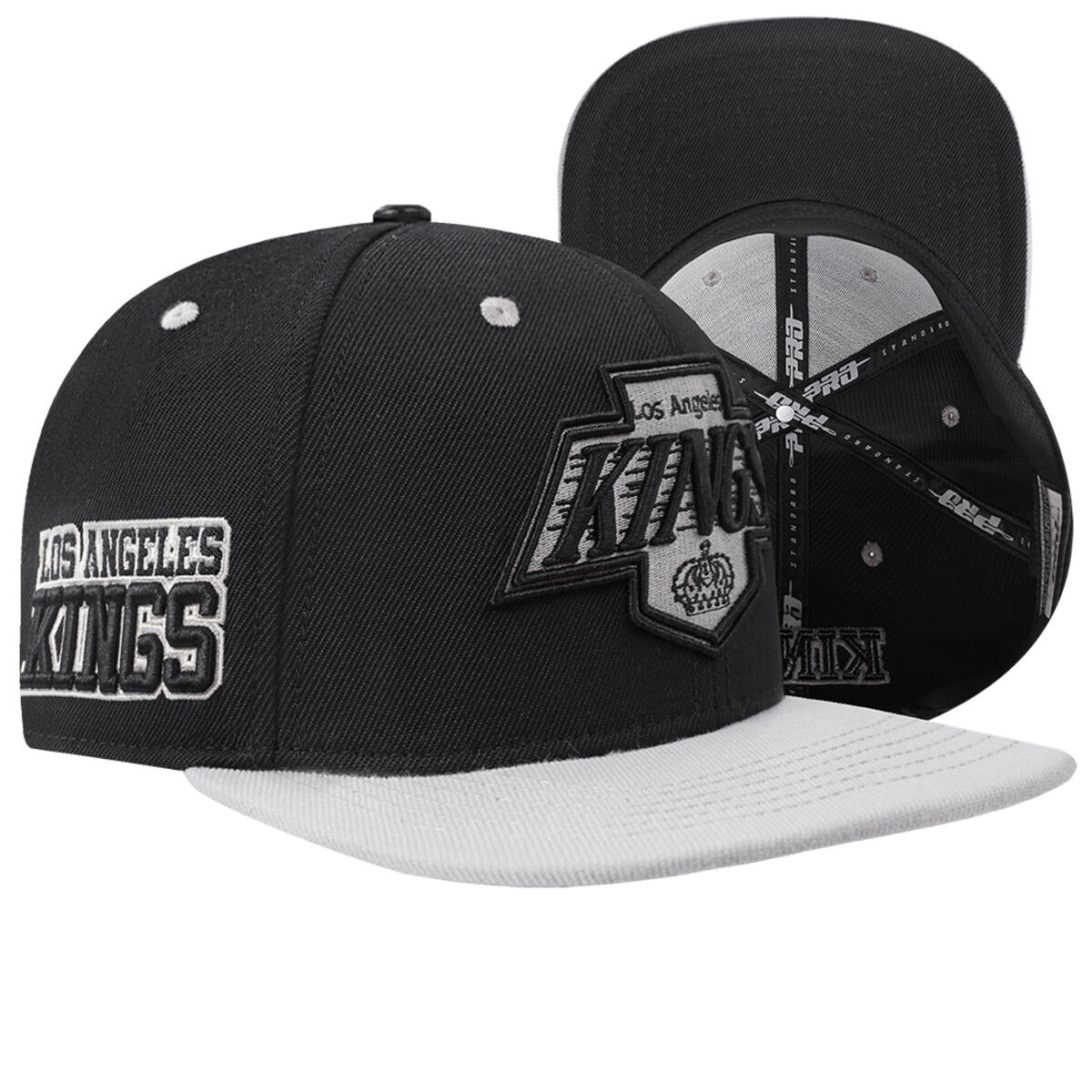 Los Angeles Kings Retro Classics Logo Wool Blend Pro Six Snapback