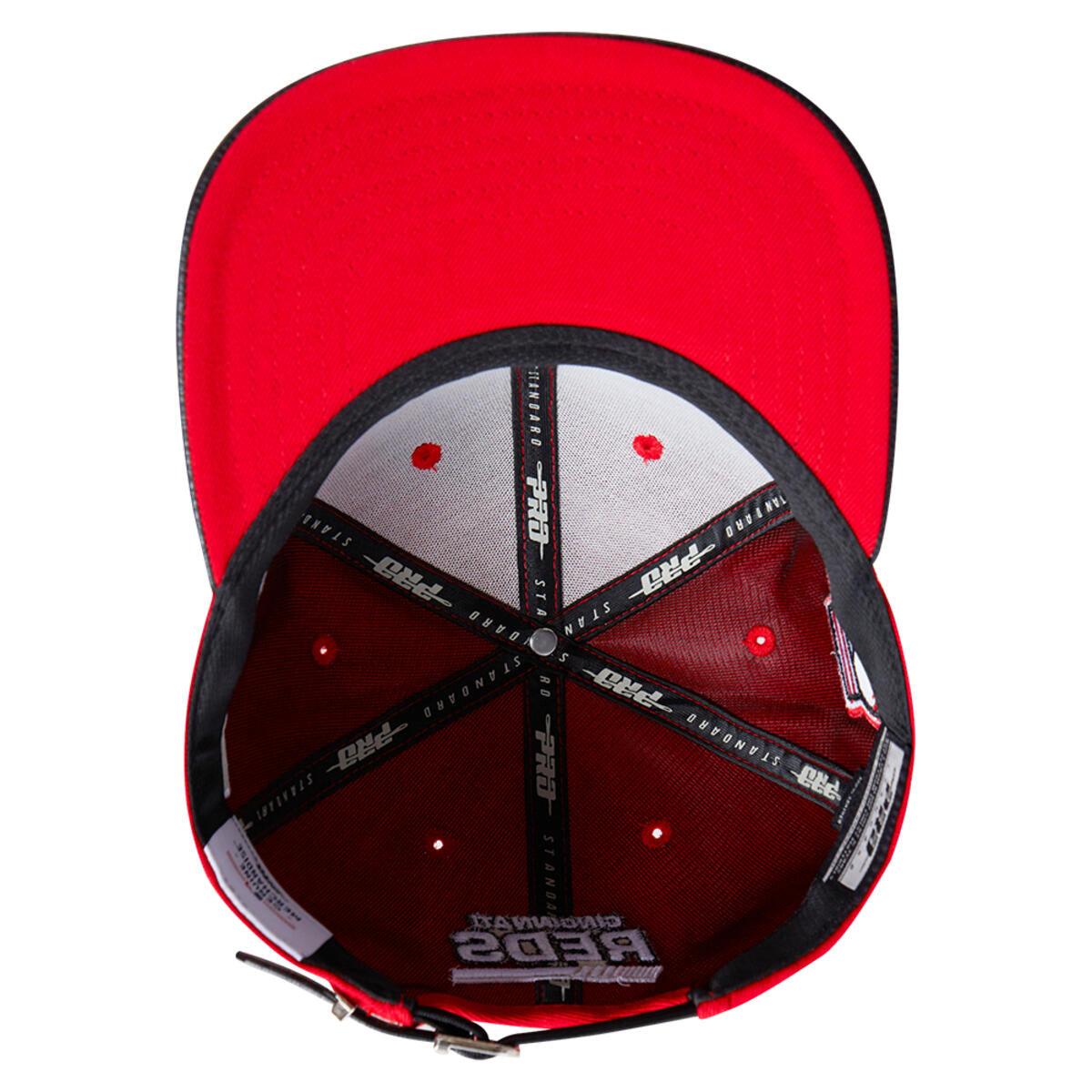 Cincinnati Reds Fast Lane Logo Wool Strapback
