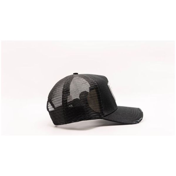 Gth "Arabian Text (White)" Trucker Hat - Embroidered