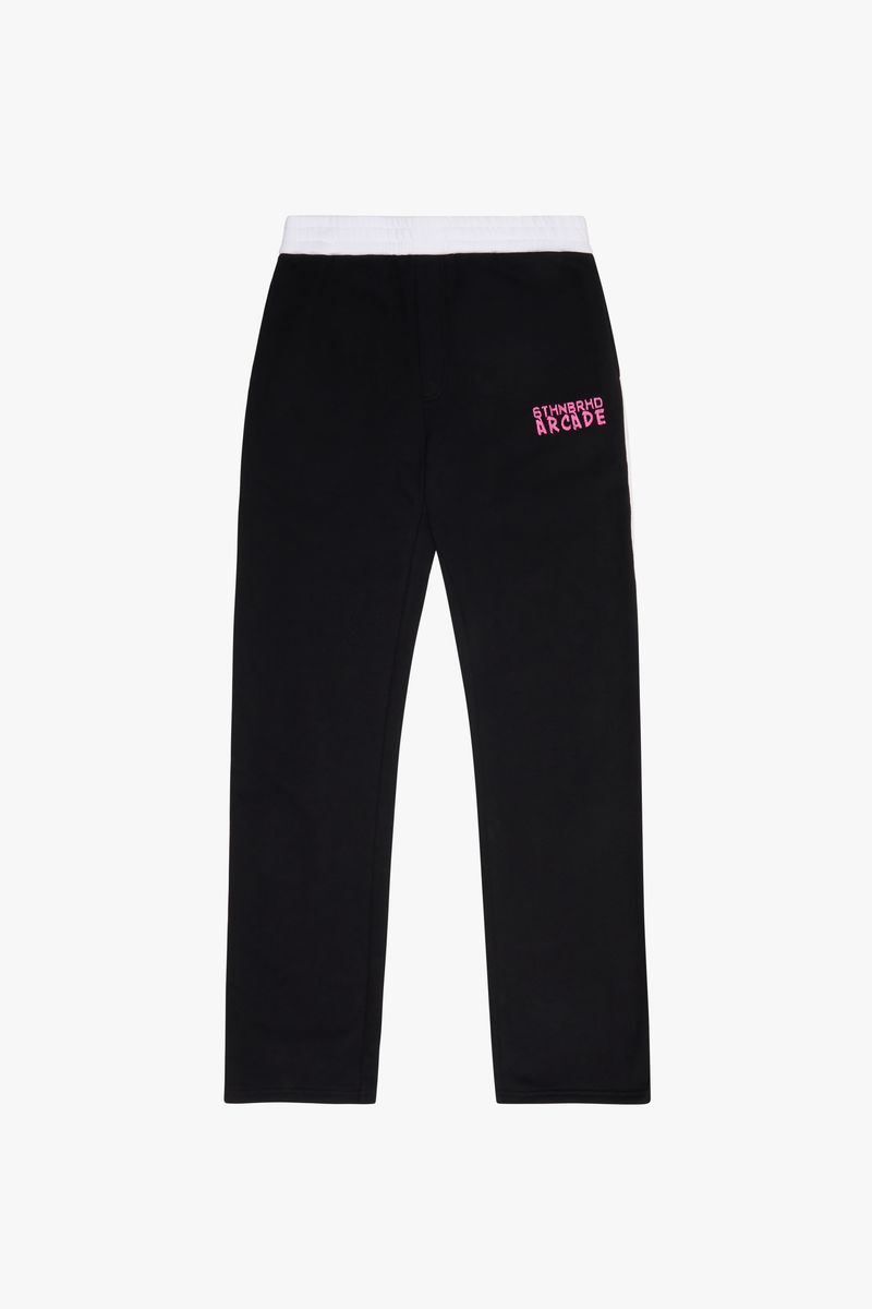 6Th Nbrhd "Joystick" Men's Sweatpants - Black