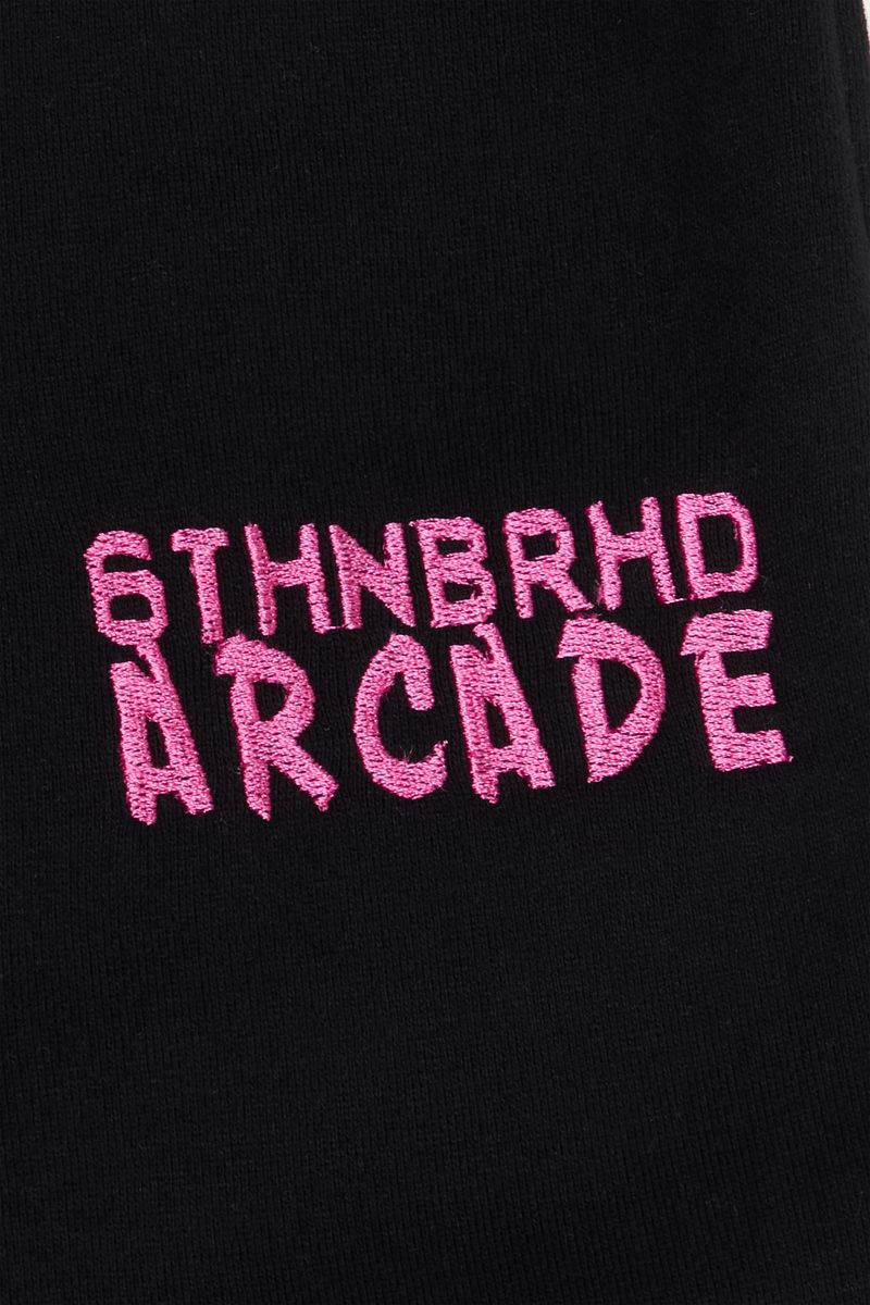 6Th Nbrhd "Joystick" Men's Sweatpants - Black