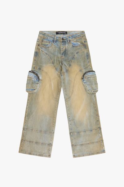 Valabasas "Kneeboard" Jeans - Cargo Pockets
