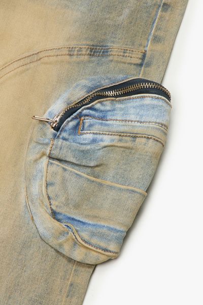 Valabasas "Kneeboard" Jeans - Cargo Pockets