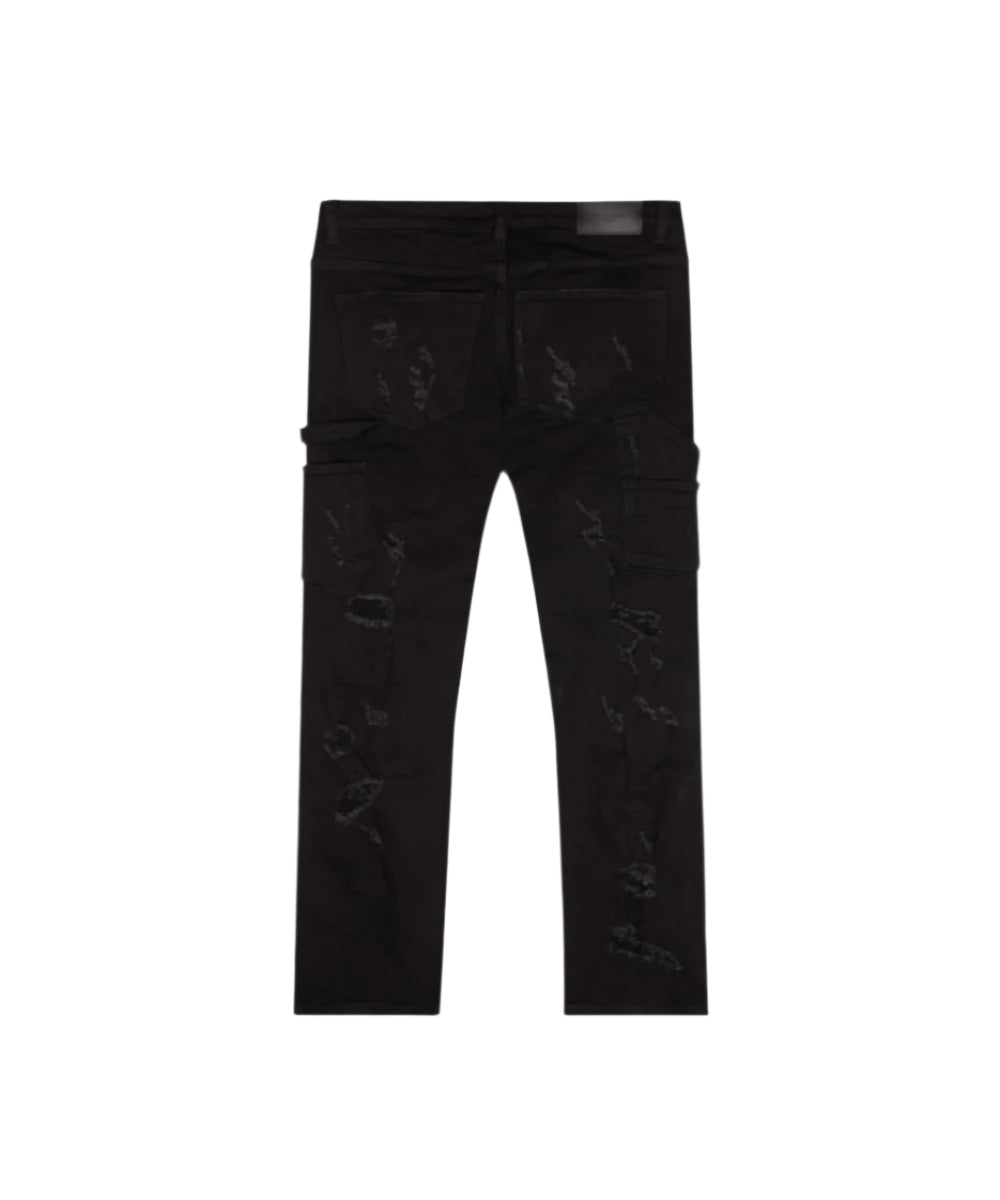 Valabasas "Caesar Skinny Denim" Jeans - Distressed