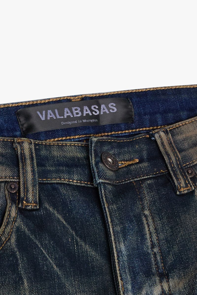 "MR.FELX" DIRTY WASH SKINNY JEAN