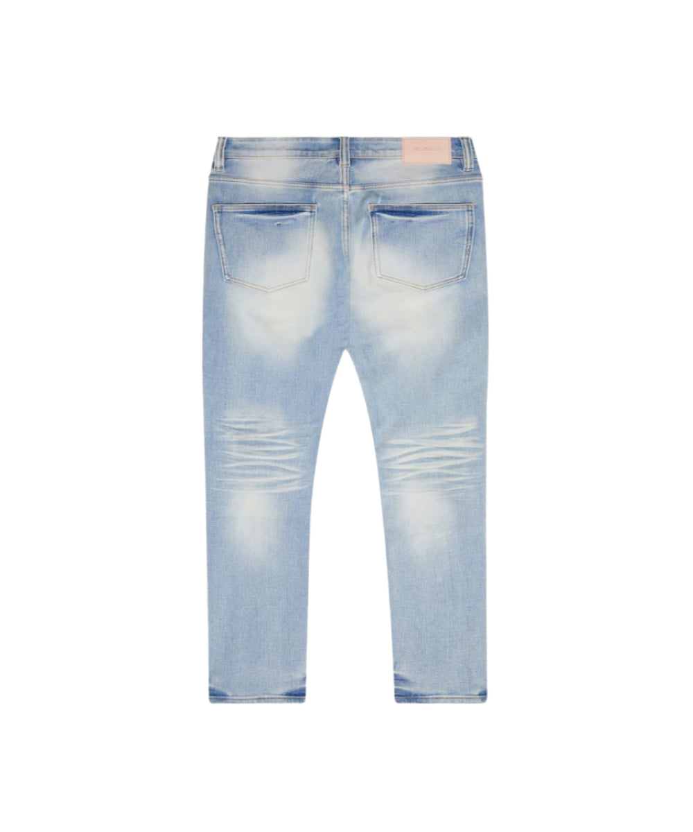 "MR.FELX" LIGHT WASH SKINNY JEAN