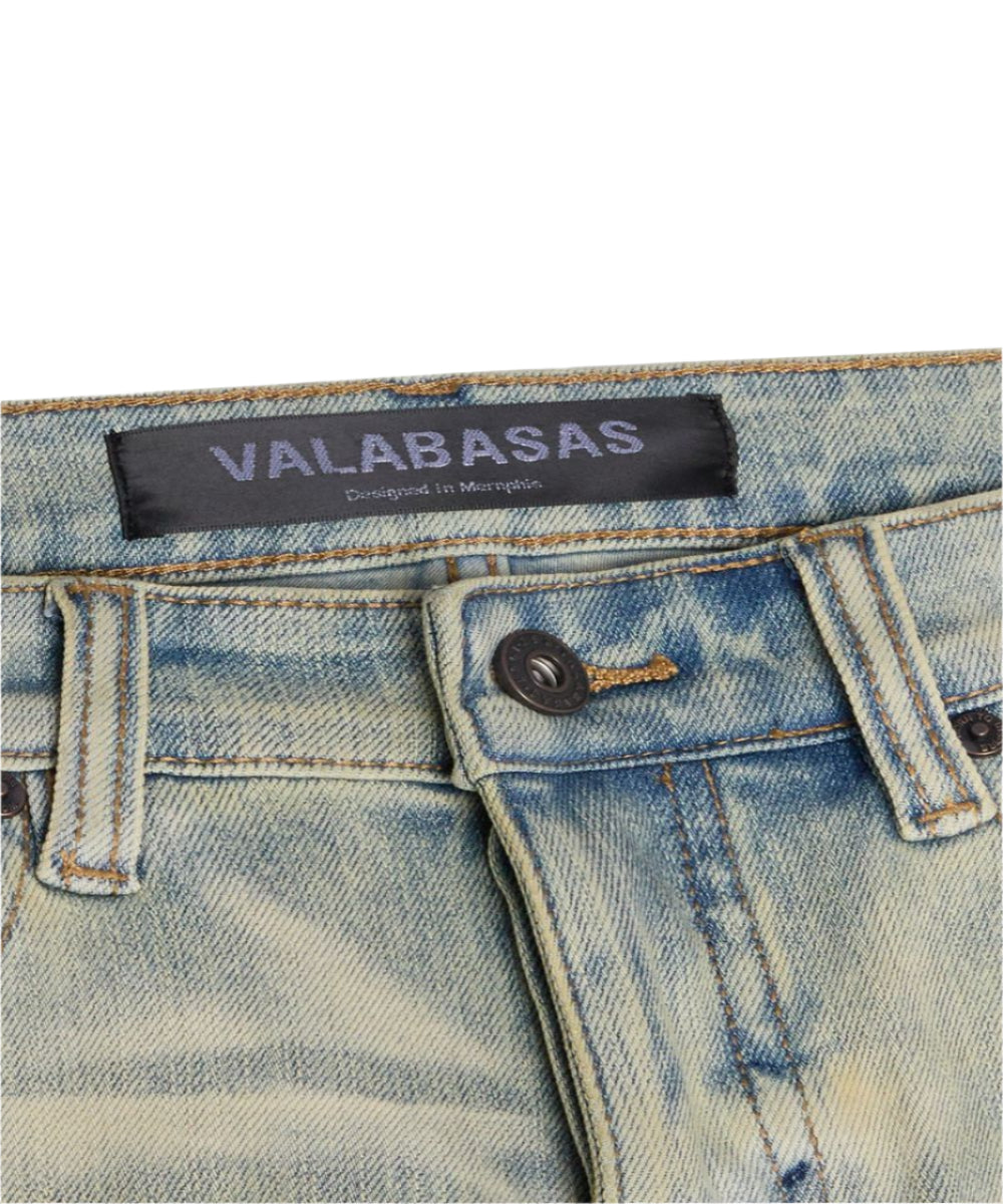 "MR.FELX" VINTAGE WASH SKINNY JEAN