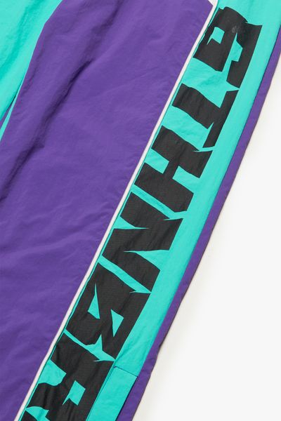"GRAPE" NYLON PANTS -PUR/AQUA