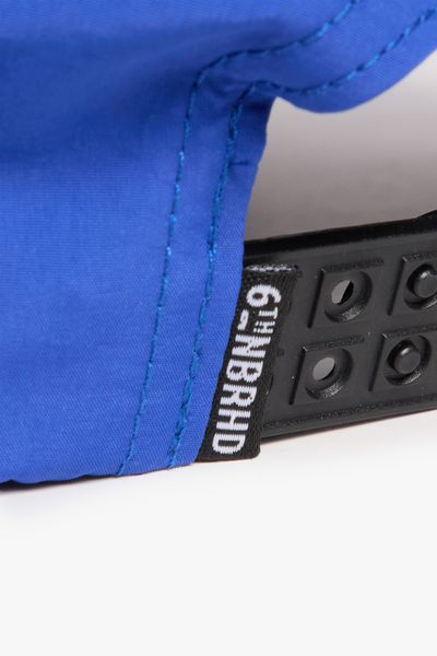 "NINE" HEADWEAR WHITE/ROYAL BLUE