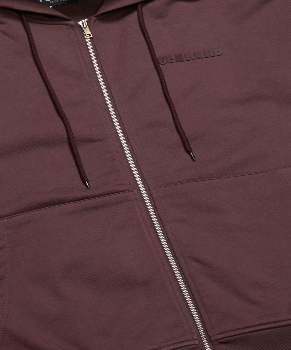 6Th Nbrhd "Esntl 2.0" Hoodie - Zippered Closure