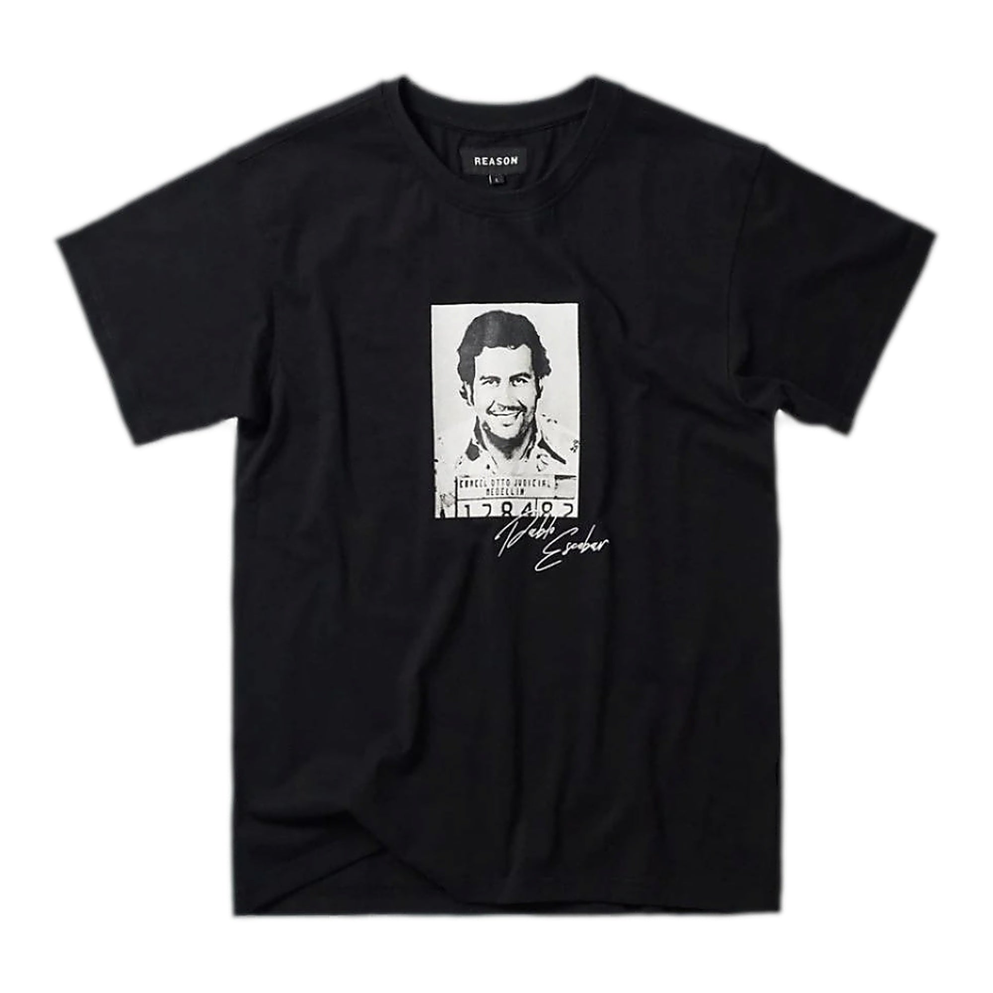 Reason "Pablo Mugshot Tee" Men's T-Shirt - Black
