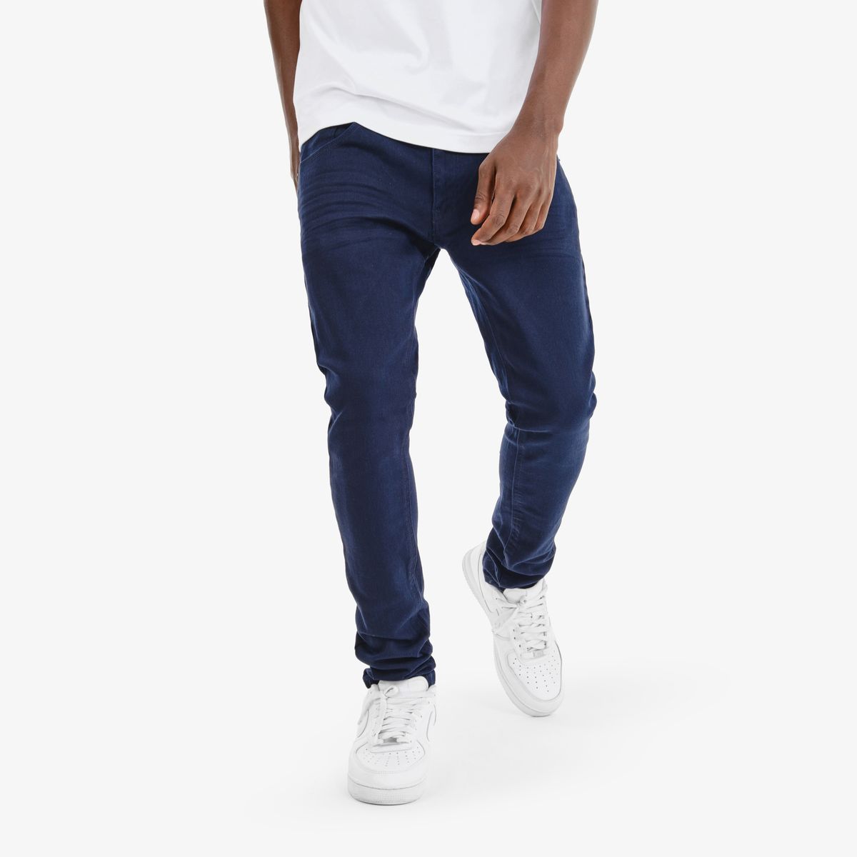 Copper Rivet Whisker Pants - Slim Fit