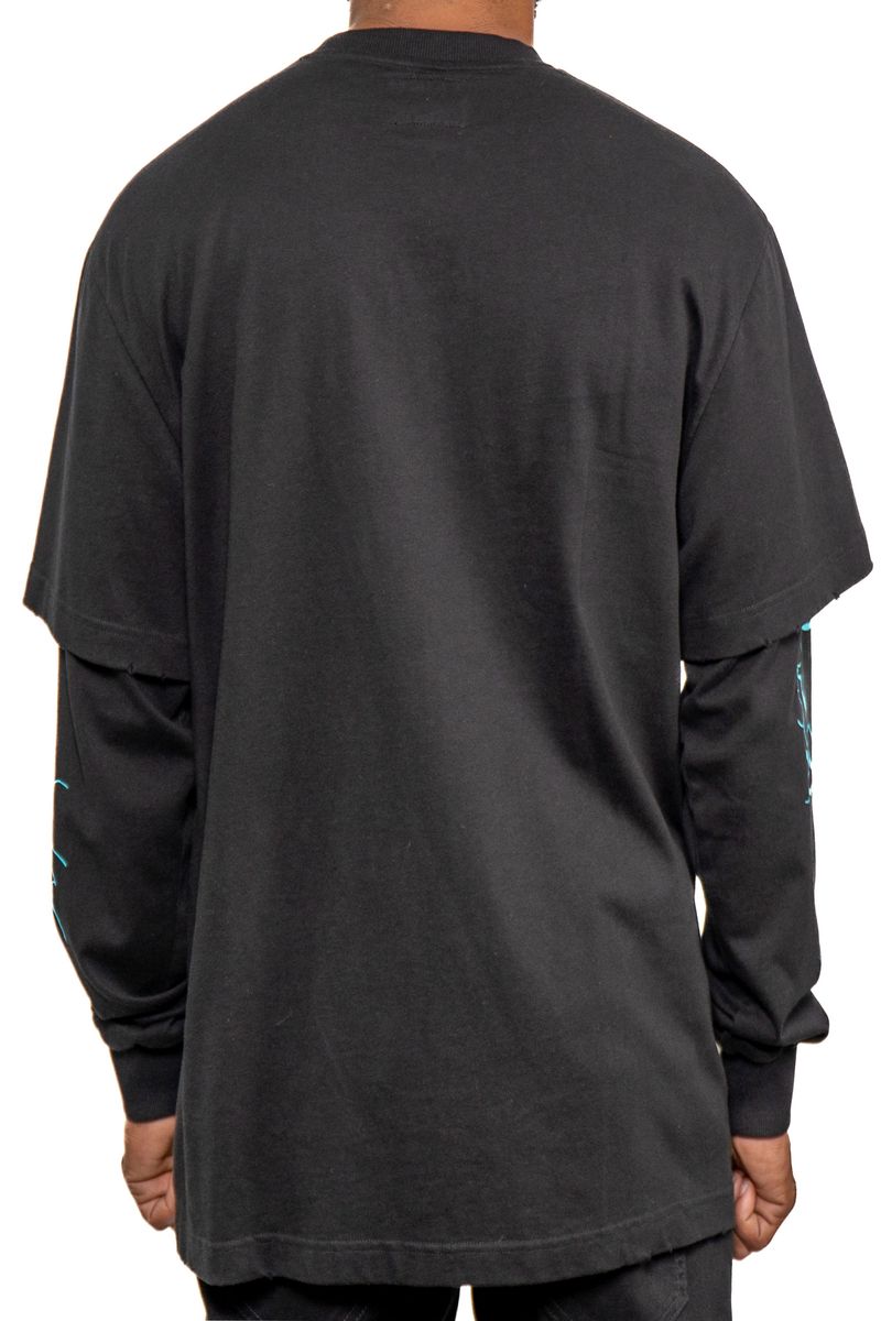 Juren Men's Black Shirt