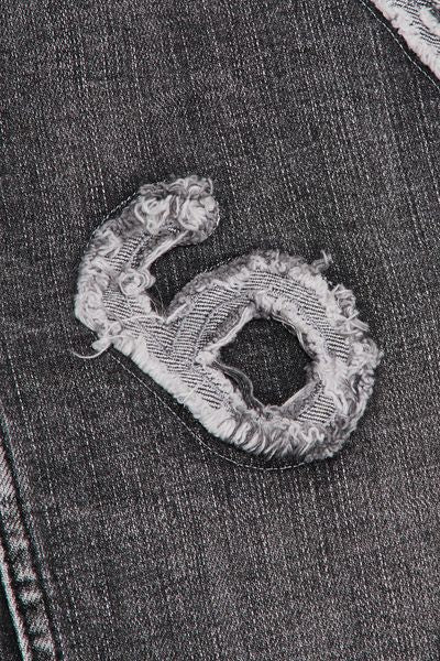 6Th Nbrhd "Puzzle" Jacket - Embroidered Letters