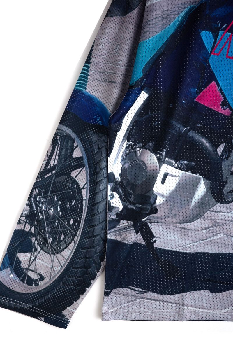 Jungle Marsielle Moto Jersey - Gray