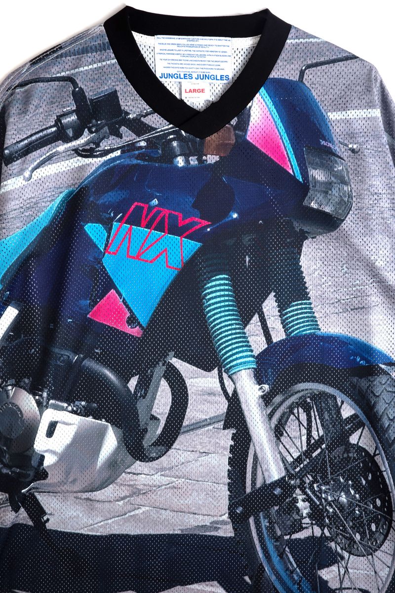 Jungle Marsielle Moto Jersey - Gray