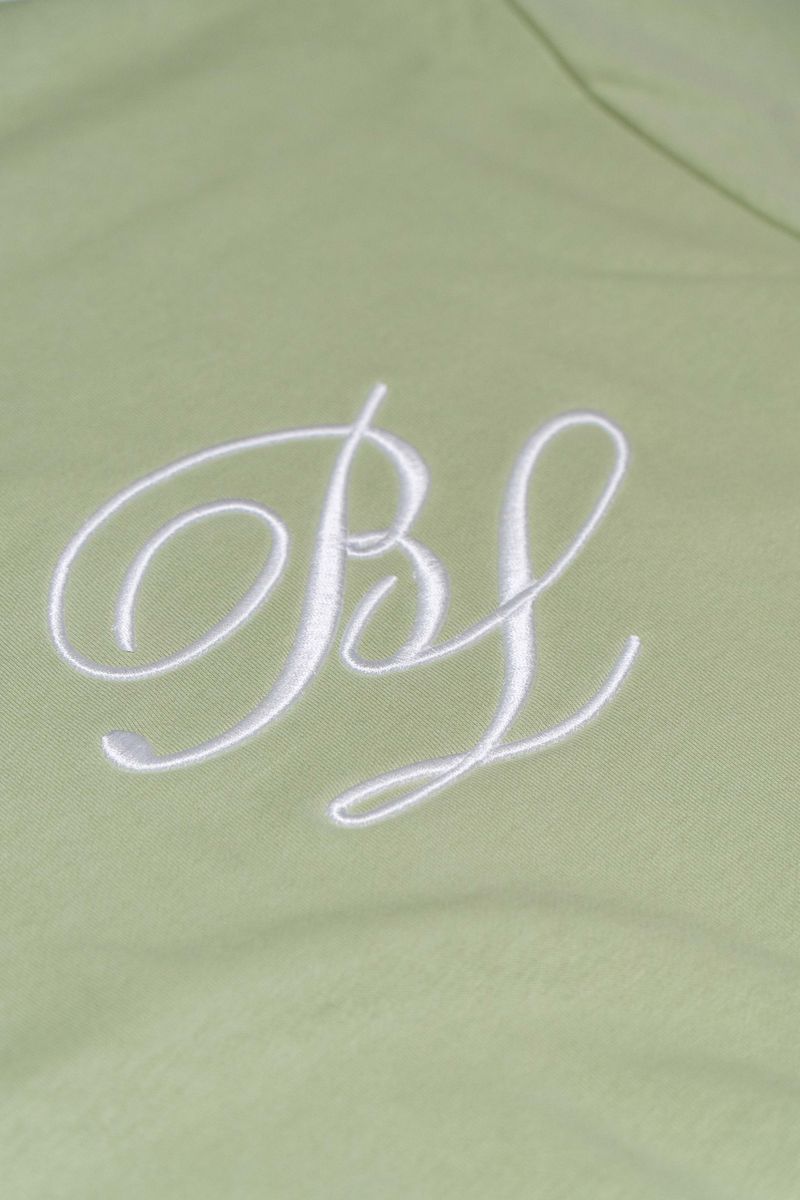 Black Leaf "Triple Heart Sage Shirt" T-Shirt - Green