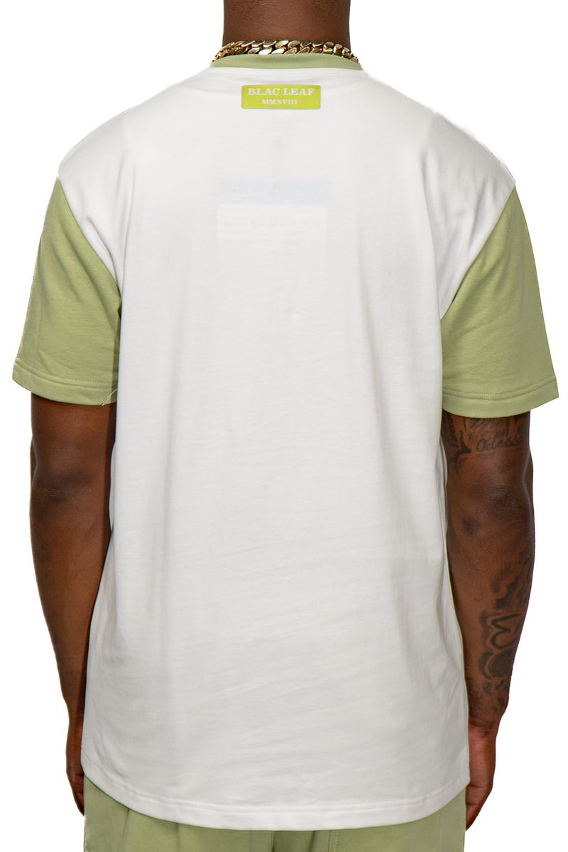 Black Leaf "Heart Of A Champion Sage B&T" T-Shirt - Embroidered
