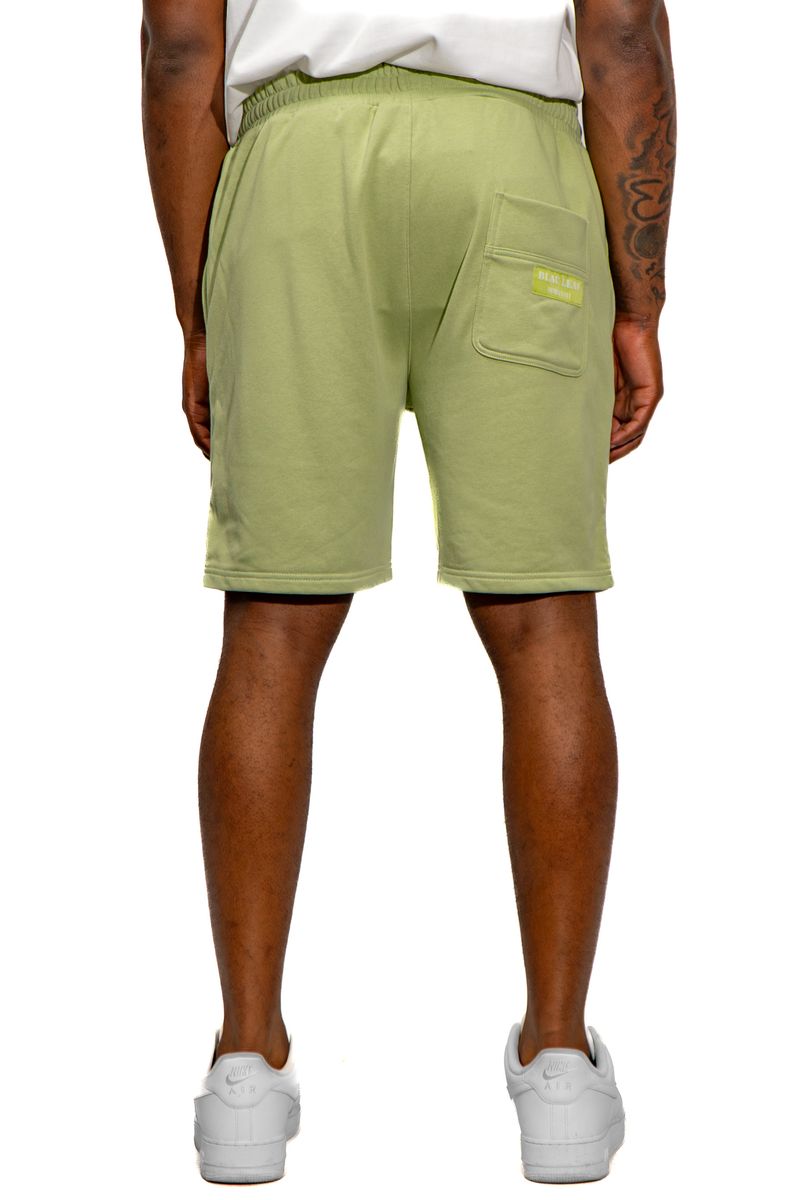 Black Leaf "Heart Of A Champion Sage B&T" Shorts - Green