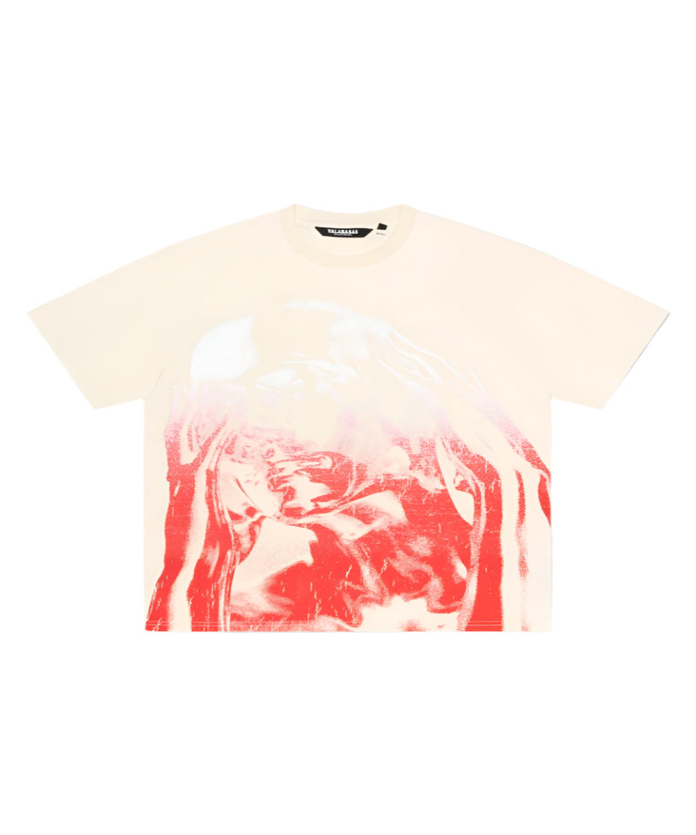 "MESO" CREAM TEE