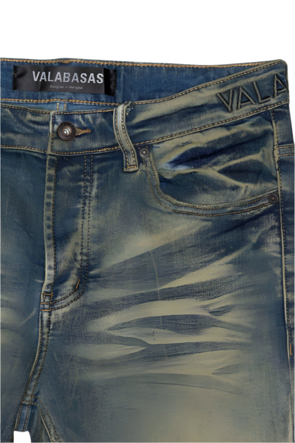 Valabasas "Mr. Stacked" Jeans - Faded Wash
