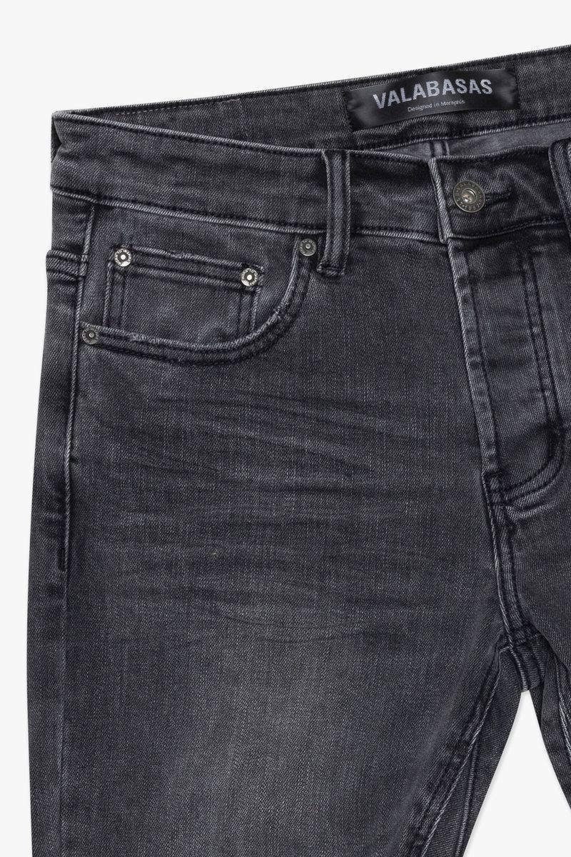 Valabasas "Mr. Stacked Grey" Jeans - Flared