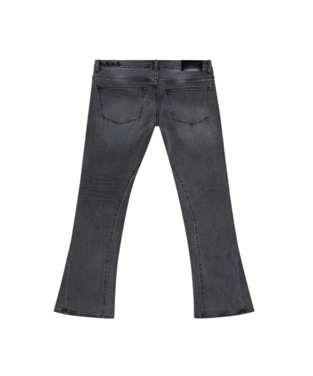 Valabasas "Mr. Stacked Grey" Jeans - Flared