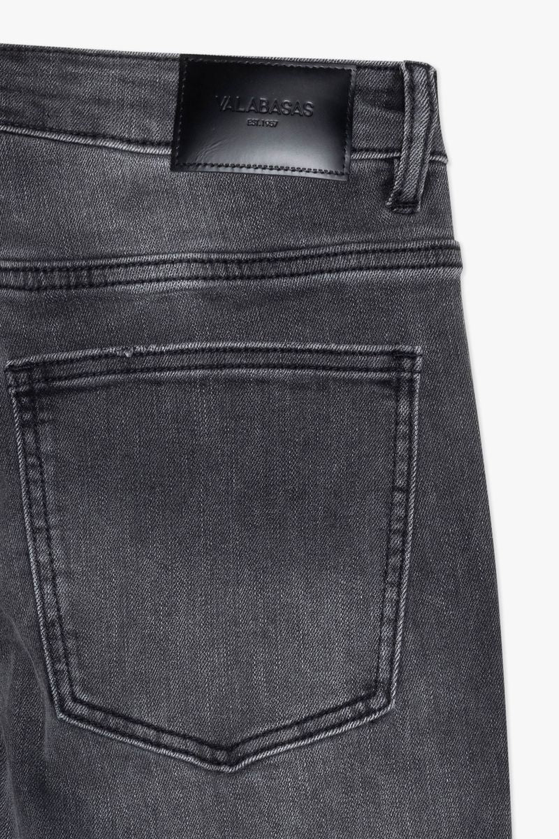 Valabasas "Mr. Stacked Grey" Jeans - Flared
