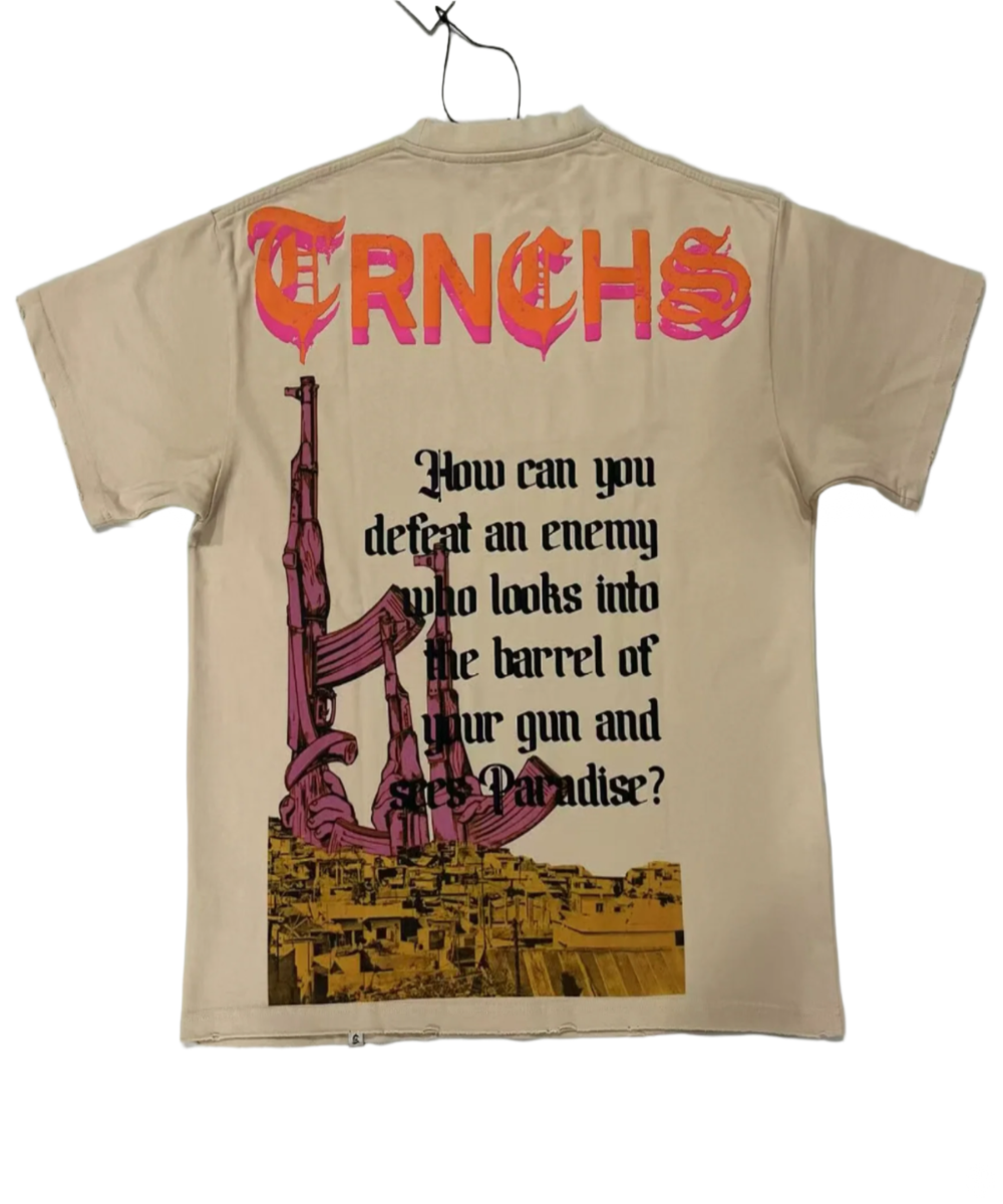 Trnchs "Ak 47" T-Shirt - Beige