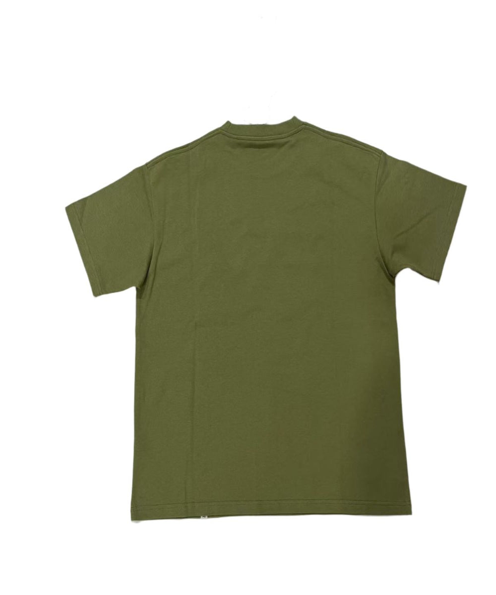 Trnchs "Trnchs Frontline Olive Tee" T-Shirt - Embroidered