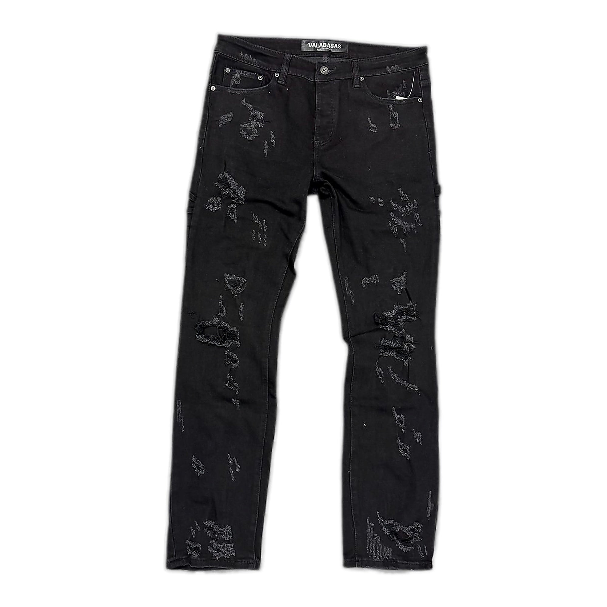 Valabasas "Caesar Skinny Denim" Jeans - Distressed
