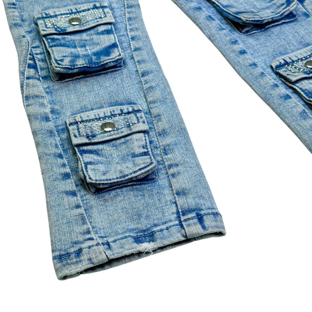 Elite Premium Stacked Cargo Pants Kids - Feature