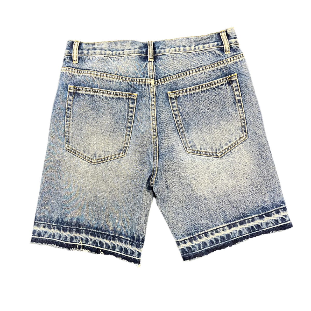 "LAYALI" Blue Denim Shorts